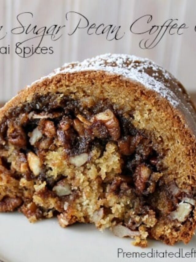 Brown Sugar Pecan Coffee Cake with Chai Spices – Story