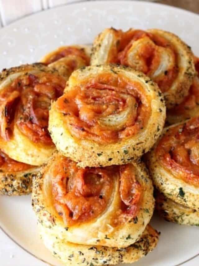 Easy Puff Pastry Pizza Wheels Story - Premeditated Leftovers™