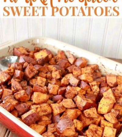 Pumpkin Pie Spiced Sweet Potatoes Recipe