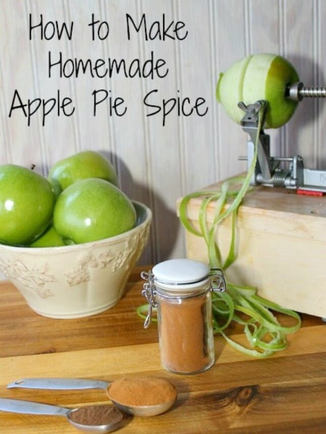 Homemade Apple Pie Spice Recipe Story