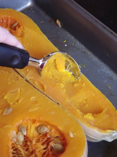 How to make pureed butternut squash baby food