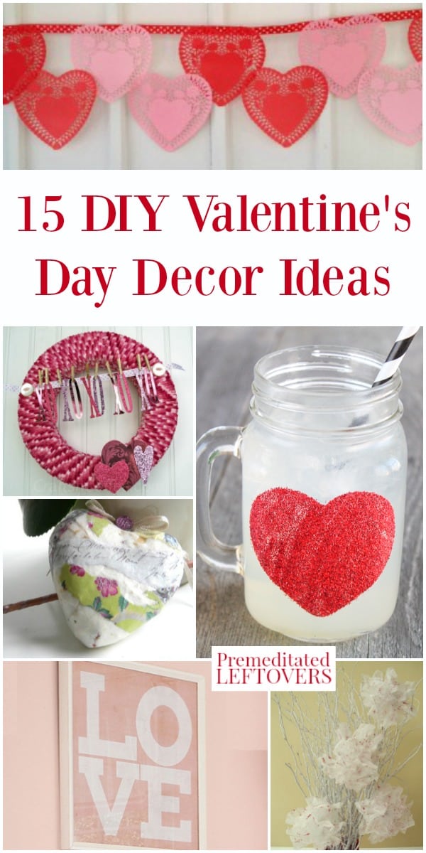 valentine decorations to make