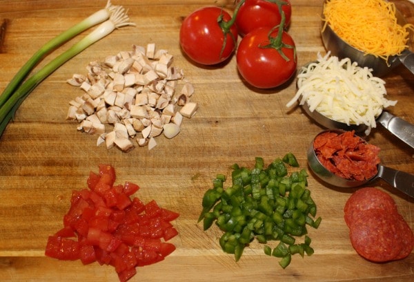 Ingredients for Pizza Dip Recipe 