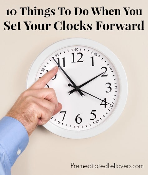 clocks move forward