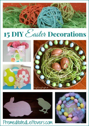 15 DIY Easter Decorations