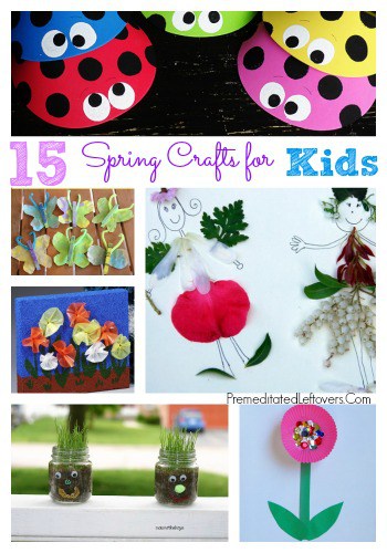 15 Spring Crafts Tutorials For Kids