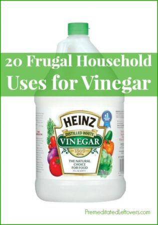 20 Frugal Household Uses for Vinegar