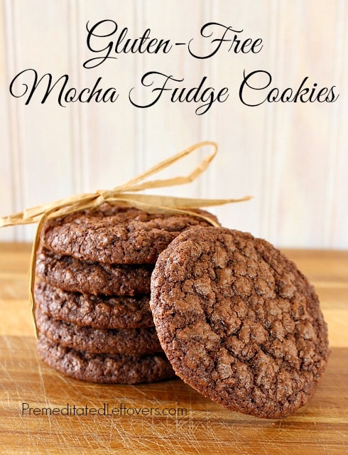 A Recipe for Gluten-free Mocha Fudge Cookies with Dairy-Free Options