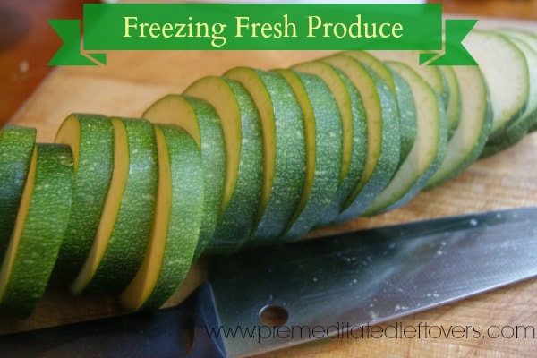 How to freeze produce - tips for freezing fruits, vegetables, and herbs