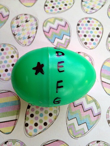 How to teach vowels using Easter Eggs + More Educational Games Using Plastic Easter Eggs