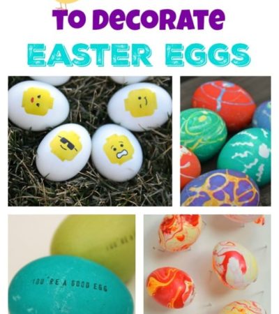 15 Ways to Decorate Easter Eggs- Are you looking for a unique way to decorate Easter eggs this year? Check out these fun and creative egg decorating ideas!