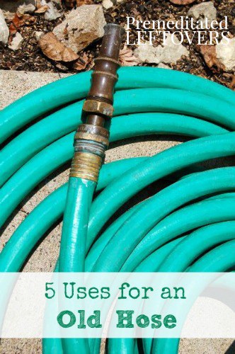 How to Use an Old Garden Hose - 5 Ways to repurpose old hoses.