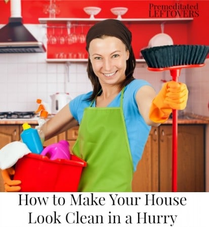 5 Tips to Make Your House Look Clean in a Hurry