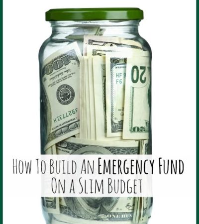 How to Build an Emergency Fund on a Slim Budget - Tips and tricks to help you set aside money for an emergency fund.