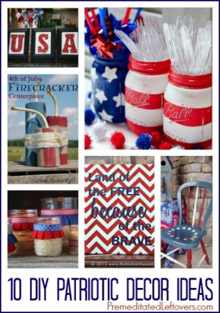 10 DIY Patriotic Decor Ideas