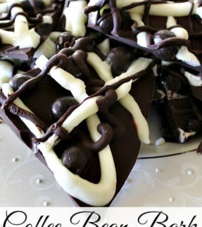 Easy Coffee Bean Bark Recipe