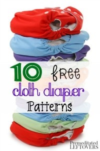 10 Free Cloth Diaper Patterns