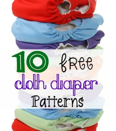 10 Free Cloth Diaper Patterns