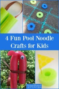 4 Fun and Simple Pool Noodle Crafts for Kids to Make This Summer