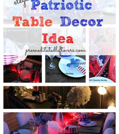 Elegant Patriotic Table Decor Ideas