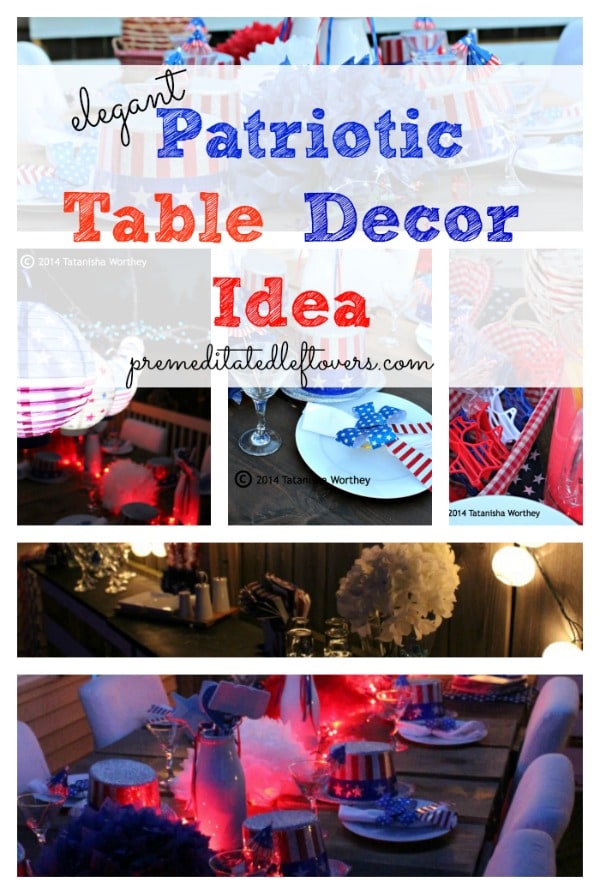 Elegant Patriotic Table Decor Ideas