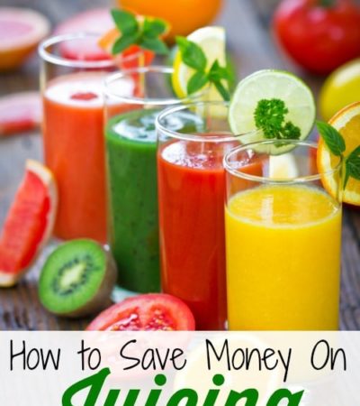 How to save money on juicing