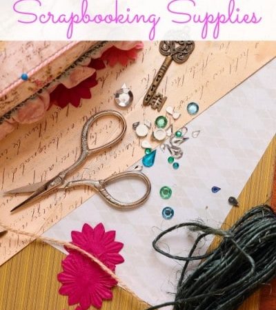 How to Save Money on Scrapbooking Supplies