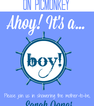 How to Make Baby Shower Invitations With PicMonkey