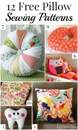 10 Free Pillow Patterns
