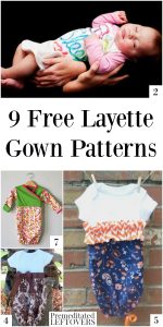 9 Free Layette Gown Patterns