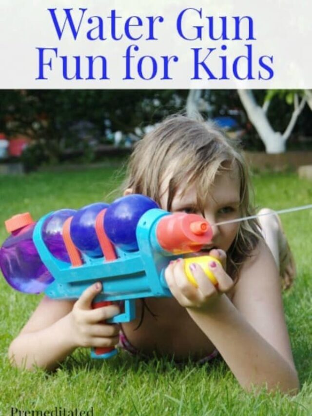 Water Gun Fun for Kids Story