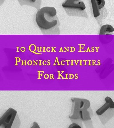 quick and easy phonics activities for kids