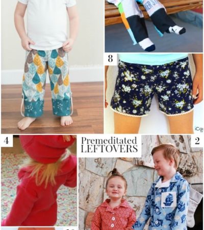 10 Free Kids' Pajama Patterns - a round up of free pajama patterns for boys, free nightgown for girls, and free pajama patterns for girls.