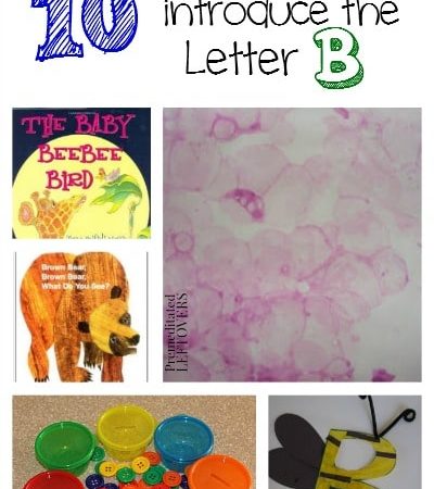 10 ways to introduce the letter B