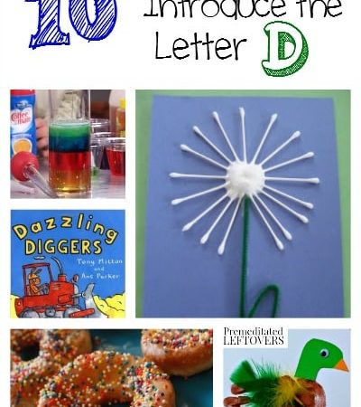 10 ways to introduce the letter d