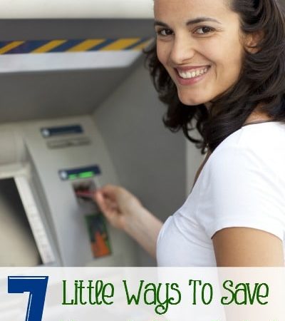 7 little ways to save money in your budget