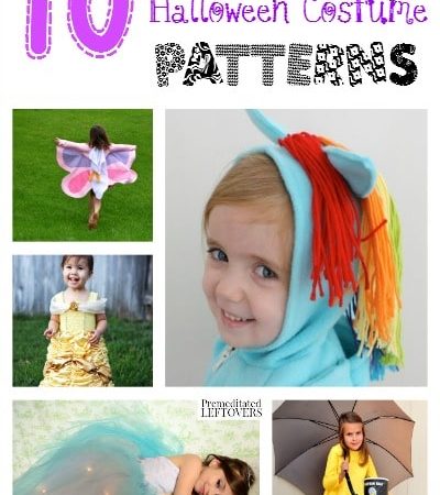 10 free girls halloween costume patterns