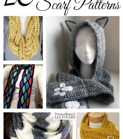 10 Free Crochet Scarf Patterns