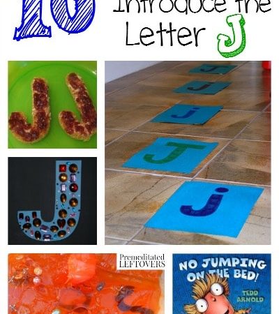 10 ways to introduce the letter J