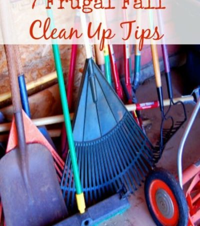 7 Frugal Fall Yard Clean Up Tips