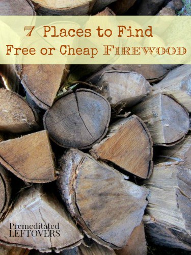 7 Place to find free or cheap firewood