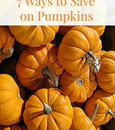 How to Save Money on Pumpkins