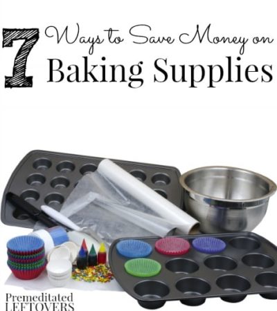 How to Save Money on Baking Supplies