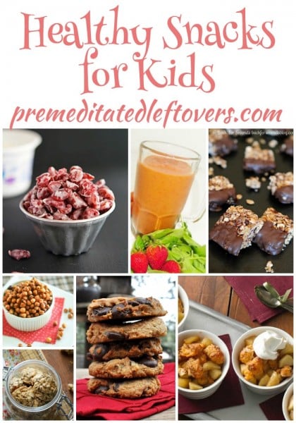 25 Healthy Snack Recipes for Kids - These kid-friendly snack recipes are healthy AND delicious making it easy to work healthy foods into your child's diet.