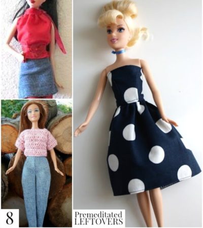 Making clothing for your child's Barbies can be fun and easy. Here are 11 free Barbie sewing patterns for you to try.