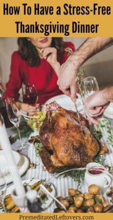 How To Have a Stress Free Thanksgiving this Year