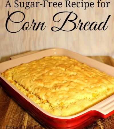 sugar-free corn bread recipe