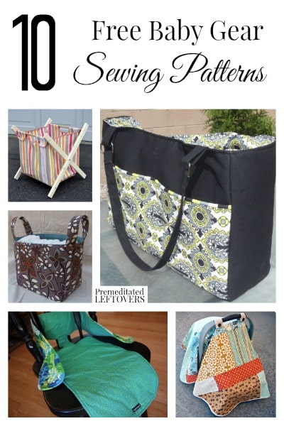 10 Free Baby Gear Sewing Patterns