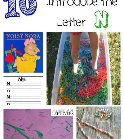 10 ways to introduce the letter N