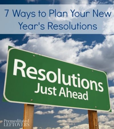7 Ways to Plan Your New Year's Resolutions- Developing a plan for your New Year's resolutions will help you reach success. Get started with these 7 methods.